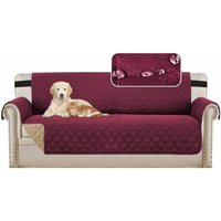Amirror Smart Ug - Sofa-Schonbezüge, wasserabweisend, aufgewertet mit elastischen Riemen, rutschfestem Schaumstoff, Haustier-Couchbezug aus von AMIRROR SMART UG