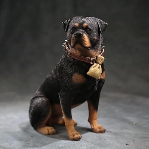 AMITD JXK Rottweiler Dog Statue Dog Figurine for Desktop Decor Durable Polyresin with Intricate Details Gifts for Women Mom Birthday AMITD JXK Rottweiler Dog Statue Dog Figurine for Desktop Decor Durable Polyresin with Intricate Details Gifts for Women Mom Birthday von AMITD
