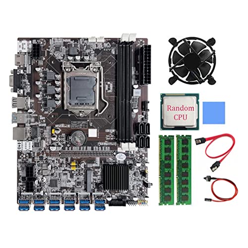 AMIUHOUN B75 BTC Mining Motherboard 12 PCIE auf USB LGA1155 2XDDR3 4GB 1333Mhz RAM + RandomCPU + Kabel B75 ETH Mining AMIUHOUN B75 BTC Mining Motherboard 12 PCIE auf USB LGA1155 2XDDR3 4GB 1333Mhz RAM + RandomCPU + Kabel B75 ETH Mining von AMIUHOUN