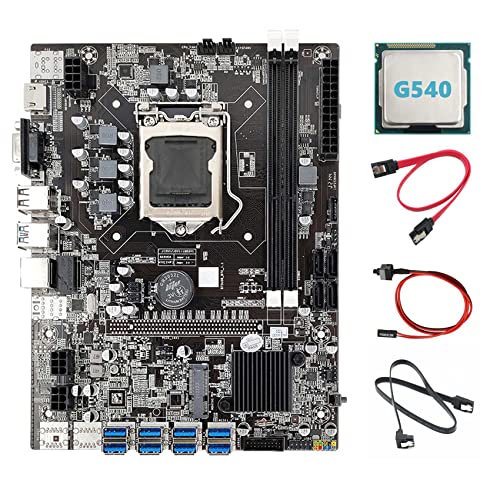 AMIUHOUN B75 ETH Mining Motherboard 8XPCIE auf USB + G540 CPU + 2XSATA Kabel + Switch Kabel LGA1155 MSATA DDR3 B75 USB Motherboard AMIUHOUN B75 ETH Mining Motherboard 8XPCIE auf USB + G540 CPU + 2XSATA Kabel + Switch Kabel LGA1155 MSATA DDR3 B75 USB Motherboard von AMIUHOUN