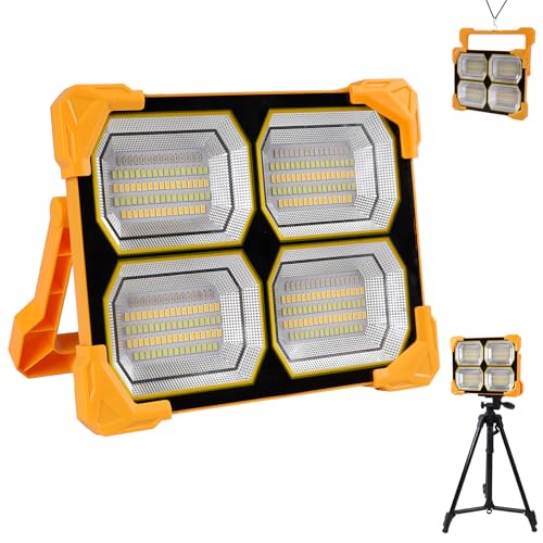 Led Akku Strahler Lampe Camping 300W Led Arbeitsleuchte Akku 26000Ahm Rechargeable Lamp LED Tragbare USB Wiederaufladbare PowerBank, Dimmbares Notlicht für Notfälle,Garten, Angeln, Camping Led Akku Strahler Lampe Camping 300W Led Arbeitsleuchte Akku 26000Ahm Rechargeable Lamp LED Tragbare USB Wiederaufladbare PowerBank, Dimmbares Notlicht für Notfälle,Garten, Angeln, Camping von AMJYEW