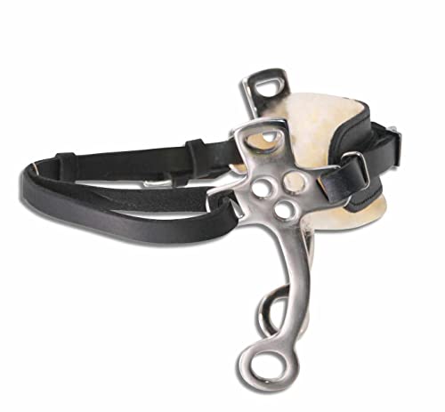 AMKA Hackamore Classic Edelstahl extra weich gepolstert schwarz AMKA Hackamore Classic Edelstahl extra weich gepolstert schwarz von Reitsport Amesbichler