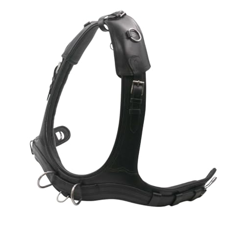 AMKA Marathon Kumt französisches Kummet schwarz für Einspänner Geschirr von AMKA