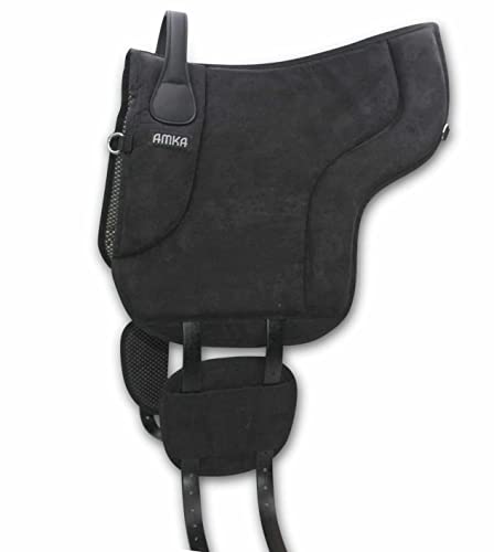 AMKA Reitpad Bareback Pad aus Wildleder Komfort Gr. Warmblut für Erwachsene von AMKA