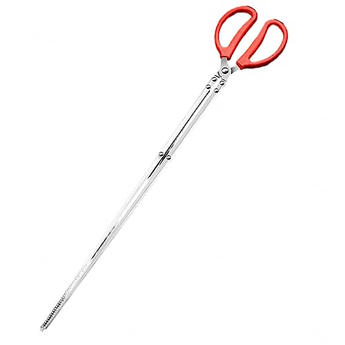 AMNOOL Edelstahl-Greifer-Reacher-Werkzeug – Müllklammer-Reacher-Pick-Up-Stick – Müllscherenzange und Greifklaue, Müllabfuhr, Gartengreifer, 2er-Pack,24 inch von AMNOOL