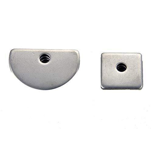 4er-SET: Abstandshalter Distanzstücke ca. 2,7 mm für Glastür Schiebetür mit AMOD Edelstahl System 4er-SET: Abstandshalter Distanzstücke ca. 2,7 mm für Glastür Schiebetür mit AMOD Edelstahl System von AMOD