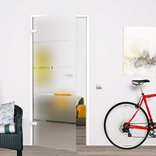 BP1-709L-UV: Glasdrehtür, ESG Glas 709x1972x8mm, DIN links, Siebdruck P1, mit Beschlag inkl. Schlosskasten UV unverschliessbar BP1-709L-UV: Glasdrehtür, ESG Glas 709x1972x8mm, DIN links, Siebdruck P1, mit Beschlag inkl. Schlosskasten UV unverschliessbar von AMOD