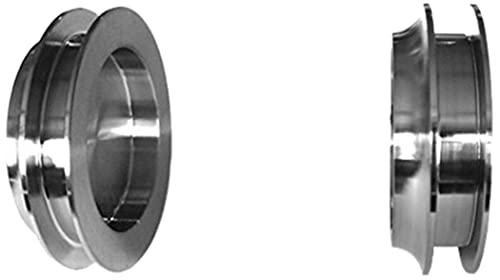 BP1-900-ASE: Schiebetürsystem ESG 900x2050x8mm P1, Siebdruck; Alu Schienensystem SlimLine SoftClose; Griffmuschel von AMOD