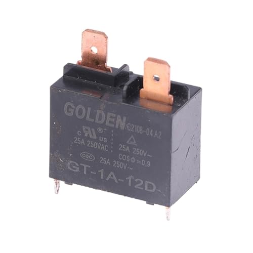 1 Stück GT-1A-12D/GT-1A-12DP Gordon Klimaanlage Warmwasserbereiter Relais 25 A 4 Fuß 12 V(Without head) von AMOKD