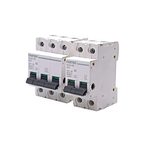 1 Stück Hauptschalter HL30 Trennschalter Haushaltsfunktion Trennschalter Isolator 1P 2P 3P 4P 32A 63A 100A (Größe: 1 Pol, Farbe: 63A)(80a,2 Pole) von AMOKD