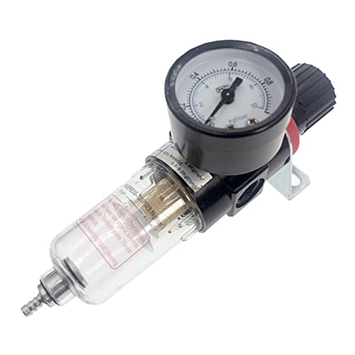 1 Stücke AFR-2000 Pneumatischer Filterregler Luftbehandlungseinheit Druckschalter Messgerät AFR2000 (Farbe: AFR-2000)(Afr-2000 W Pc-10mm) von AMOKD