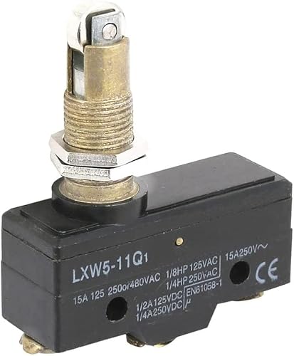 1 Stücke LXW5-11Q1 Parallelrollenkolben Mikroschalter Mikroschalter AC 125 V/250 V 15A Selbst Reset Endschalter von AMOKD