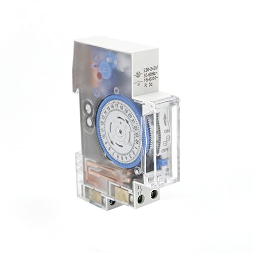 1 Stücke SUL180A 24 Stunden Relais Analoga Elektrische Programmierbare Timer Controller 100 Stunden Batterie von AMOKD