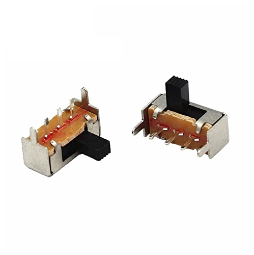 10 STÜCKE SK-12F14G4 2 Position 1P2T PCB Panel Winkel Horizontale Rutsche Power Kippschalter 10 STÜCKE SK-12F14G4 2 Position 1P2T PCB Panel Winkel Horizontale Rutsche Power Kippschalter von AMOKD