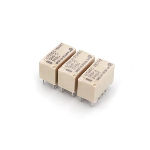 10 Stück G6S-2 DC5V/12V/24V Leiterplattenmontage 2-poliges 8-poliges DPDT-Mini-Signalrelais(10Pcs DC5V) von AMOKD