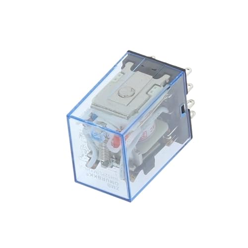 10 Stück MY2P HH52P MY2NJ Relaisspule Elektromagnetischer Relaisschalter mit LED AC 110 V 220 V 380 V DC 12 V 24 V 36 V(DC 12V) von AMOKD