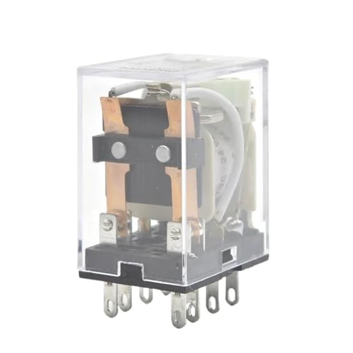 10 Teile/los Miniatur Steuerrelais Kleine Zwischenrelais AC12V DC24V AC220V HH52P HH53P HH54P HH62P HH63P HH64P MY2NJ MY3NJ(24V,HH62P AC) von AMOKD