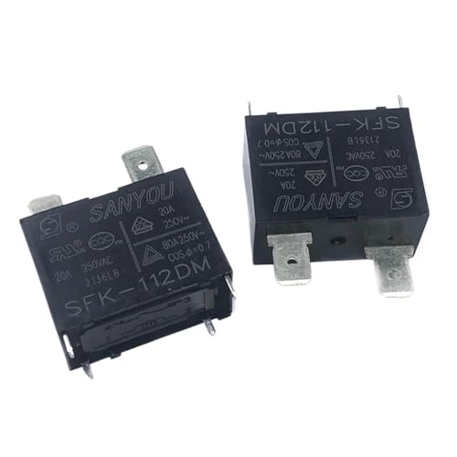 10 Teile/los relais SFK 112DM SFK-112DM 12V 20A 250VAC 4Pin klimaanlage relais Power Relais von AMOKD