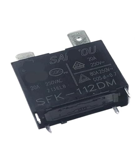 10 Teile/los relais SFK 112DM SFK-112DM 12V 20A 250VAC 4Pin klimaanlage relais Power Relais von AMOKD