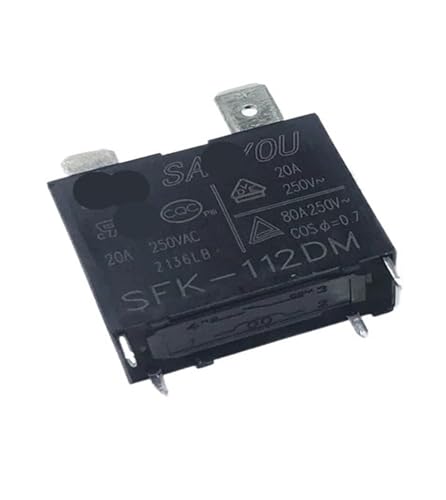 10 Teile/los relais SFK 112DM SFK-112DM 12V 20A 250VAC 4Pin klimaanlage relais Power Relais von AMOKD