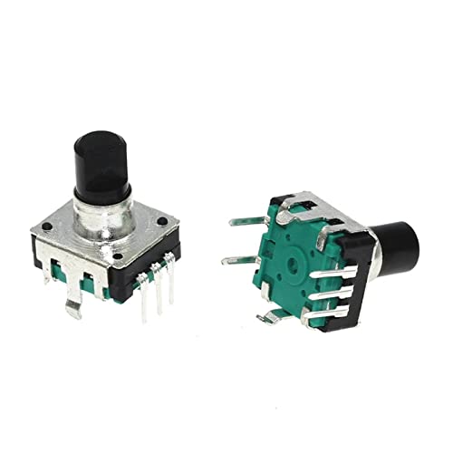 100 STÜCKE 360 Grad Drehgeber EC12 RE12 Audio Encoder Codierung 5Pin 24 Position Grifflänge 12,5 MM 100 STÜCKE 360 Grad Drehgeber EC12 RE12 Audio Encoder Codierung 5Pin 24 Position Grifflänge 12,5 MM von AMOKD