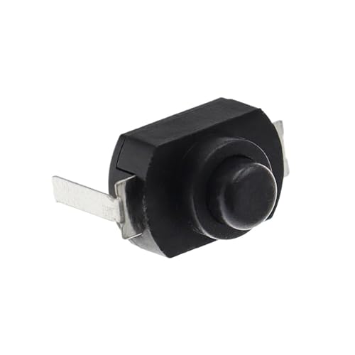 10PCS 12 * 8MM DC 30V 1A On Off Mini Druckschalter for Taschenlampe 1208YD selbst Locking(MULTI) von AMOKD