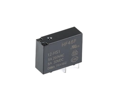 10PCS 5A 4Pin HF46F-5-HS1 HF46F-12-HS1 HF46F-24-HS1 Power Relais EIN Schließer 5 V 12 V 24 V DC 5A 250VAC Relais(HF46F-24-HS1 24V) von AMOKD