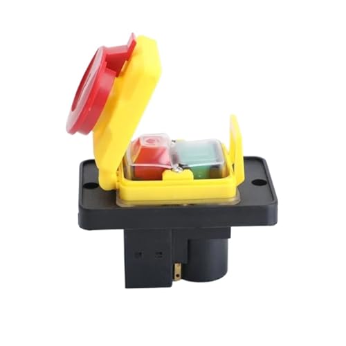 1PC CK31 7 Pins 400VAC 3-Phasen-Magnet-Selbstsperrschalter, 3-Phasen-Startknopf, Schneidemaschinenschalter 1PC CK31 7 Pins 400VAC 3-Phasen-Magnet-Selbstsperrschalter, 3-Phasen-Startknopf, Schneidemaschinenschalter von AMOKD
