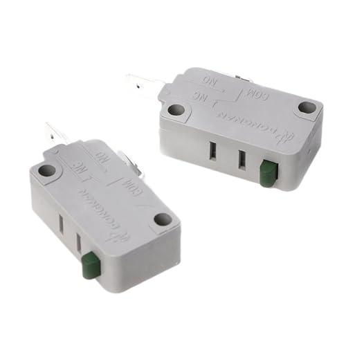 2 Stücke KW3A Mikrowelle Tür Mikroschalter 125 V/250 V 16A Normalerweise Offener Schalter von AMOKD