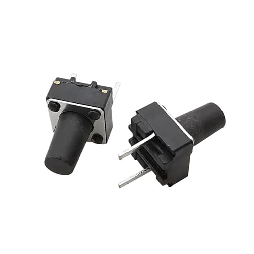 20/50 Stück Micro Tactile Switch Momentary Tact DIP Switch 2Pin 6 x 6mm Micro Touch Push Button Switch High 5mm 6mm 7mm 8mm 9mm(6x6x7mm,20Pcs) von AMOKD