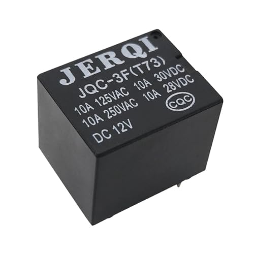24 V 10 A 5-Fuß-4-Fuß-Gerät T73 elektronisches Leiterplattenrelais JQC-3F kleines Magnetrelais mit Kupferpunkt von AMOKD