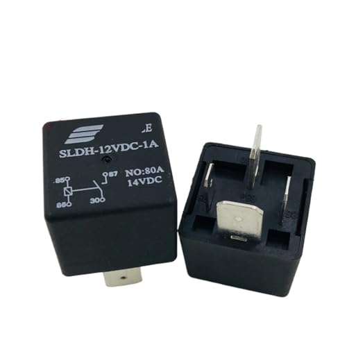 2PCS Kfz-Relais SLDH-12VDC 24VDC-1A 4PIN 80A 4142 /-1C 5PIN 60A(SLDH-24VDC-1A-) von AMOKD