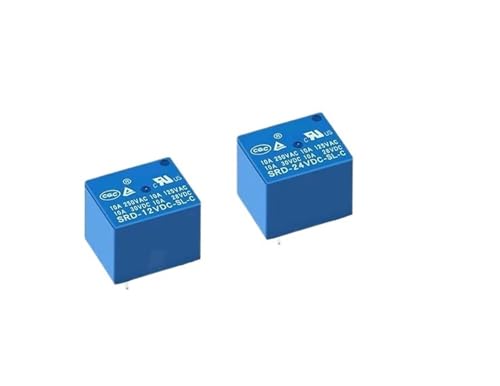 5PCS Relais SRD-5VDC-SL-C SRD-12VDC-SL SRD-3VDC SRD-9V relais 4/5PINS 12V DC(SRD-05VDC-SL(5Pin)) von AMOKD