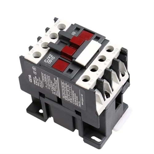 CJX2-0910 DIN-Schienen-Magnetschütz 220 V oder 380 VAC Schütz 3-polig 9 A 1 Schließer LC1D-09 Schütz von AMOKD