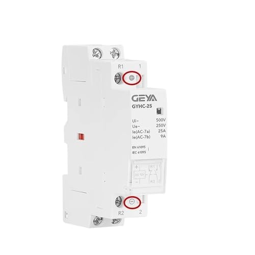 Din-Schiene Modulares Schütz DC12V DC24V Spulenspannung 25A 2NO 2NC 1NO1NC 50/60Hz AC220V Schütz DC(2P 25A 2NC AC220V) von AMOKD