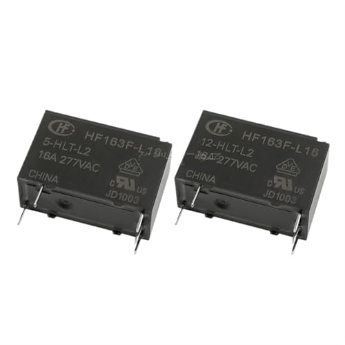 HF163F-L16-5-HLT-L2 HF163F-L16-12-HLT-L2 16A 4PIN 5V 12V 24V Leistungsrelais * 2 Stück(HF163F-L16-24-HLT-L2) von AMOKD