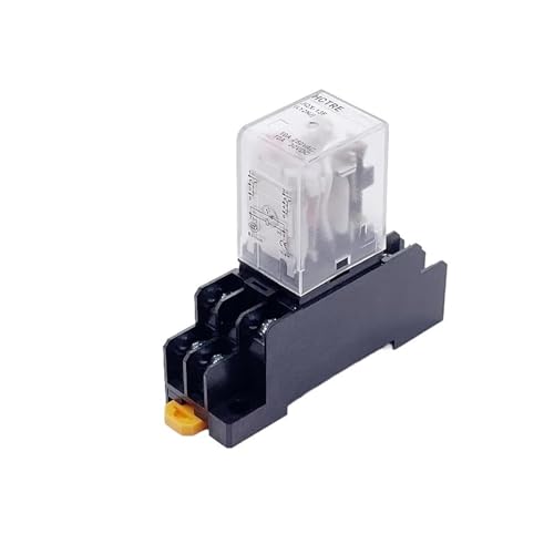 JQX-13F HH62P Mini Elektromagnetischer Relaisschalter mit Sockel AC110V220V DC12V24V5A(DC 36V) von AMOKD