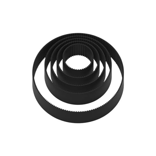 Riemen GT2 Closed Loop 2GT Timing 360 362 364 366 368 370 372 374 376 378 380 Länge 360 ​​mm bis 380 mm Breite 6 mm(2GT-370) von AMOKD