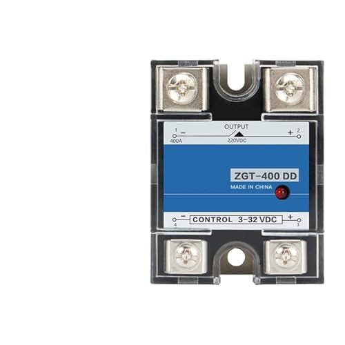 SSR-400DD 400A 220V 380V 600V Spannung Single 1Phase JGX DC-Steuerung DC3-32VDC bis 5-220VDC 400A DD Halbleiterrelais(400DD 600V) von AMOKD