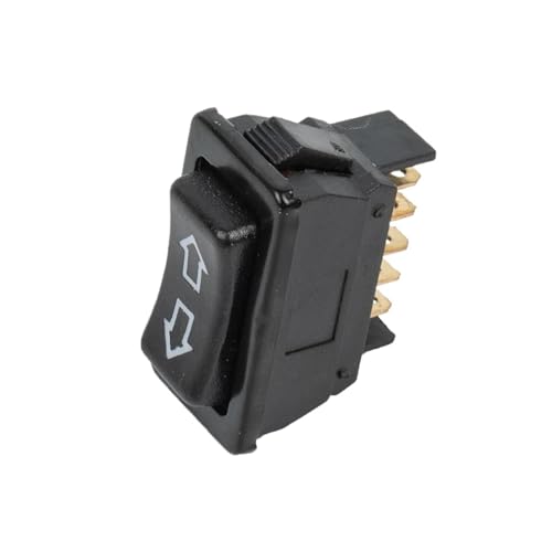 Universeller 12V 20A 2-Wege-Fensterheber-Antennenlift-Wippschalter Ein/Aus/Ein, federbelasteter Momentschalter von AMOKD