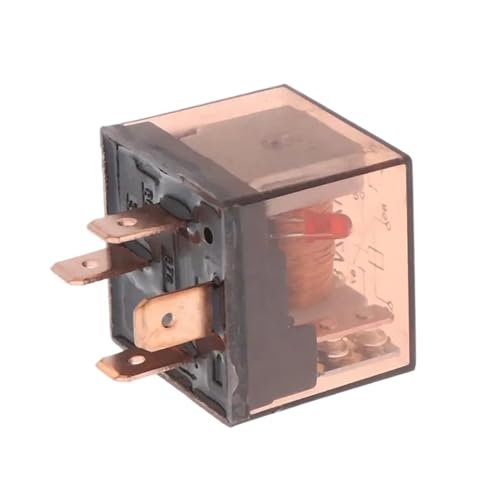 Wasserdichtes Kfz-Relais, 12 V/24 V, 80 A, 4-polig/5-polig, Kapazitätsschaltung * 2 Stück(12V 5PIN 80A) von AMOKD