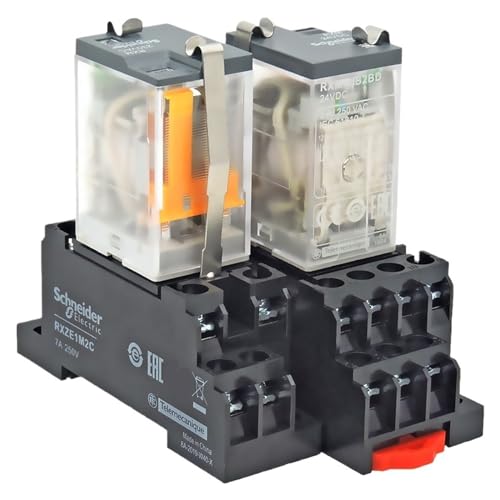 Zwischenrelais Rxm2lb2bd JD Rxm4lb2p7 F7 24V 220V 8 Fuß 14 Fuß(RXM2LB2B7 AC24V) von AMOKD