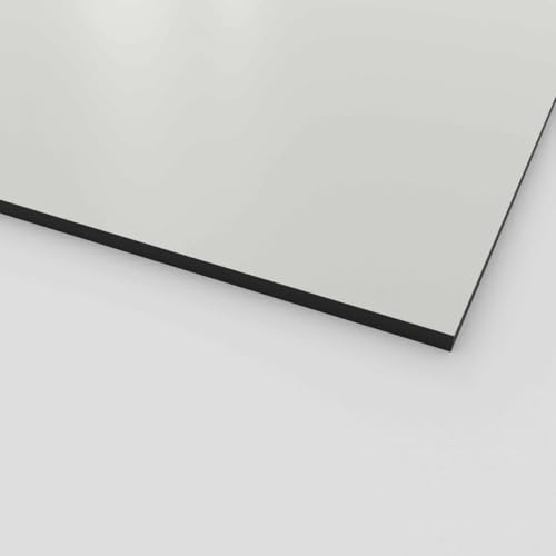 HPL Platten 30x100cm Vollkernplatten für Außen und Innenbereich, 6mm dick, Zinkgrau von AMON
