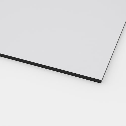 HPL Platten 6mm dick - 100x100cm - Vollkern-Schichtstoffplatten für Fassaden Balkon Wand-Verkleidung Möbel Dekor - Kratzfest Wasserfest UV-beständig Langlebig für Innen & Außen, Silbergrau RAL7047 HPL Platten 6mm dick - 100x100cm - Vollkern-Schichtstoffplatten für Fassaden Balkon Wand-Verkleidung Möbel Dekor - Kratzfest Wasserfest UV-beständig Langlebig für Innen & Außen, Silbergrau RAL7047 von AMON