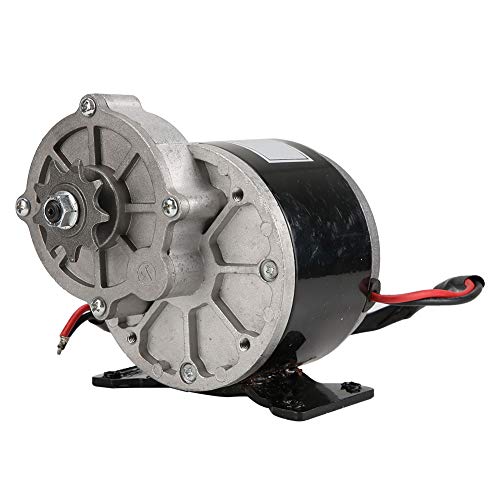 AMONIDA 12V 250W Untersetzungs-Elektromotor mit gebürstetem 9-Zahnrad-Untersetzungsmotor für E-Bike-Roller von AMONIDA