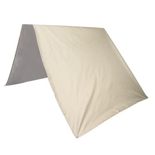 AMONIDA Dachüberdachung, wasserdichtes Spielplatzdach, für Spielplätze im Freien(Beige) von AMONIDA
