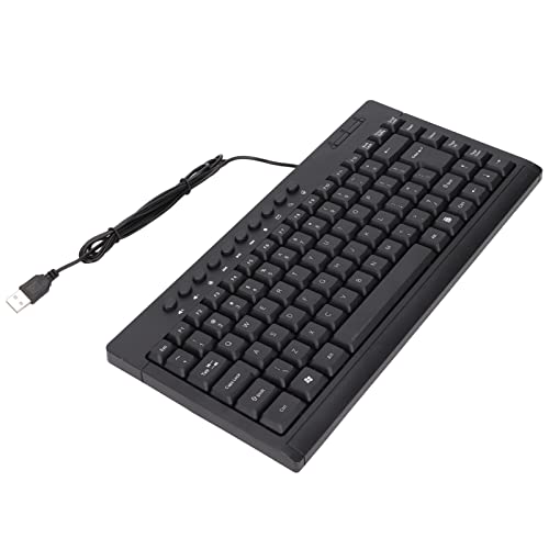 AMONIDA Tastatur, Touch Comfort USB-Tastatur Plug-and-Play für für Desktop-Computer Laptop (Englisch) von RTLR