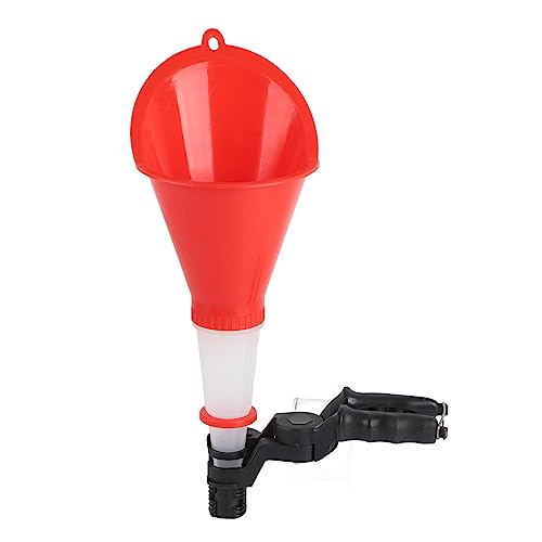 Auto-Öleinfüllstutzen, Motoröltrichter mit Verstellbarer Fester Halterung, Tropffreier Einfüllstutzen, Gießwerkzeug-Kit, Schnellspann-Öltrichter, Auto-Öleinfüllstutzen, Motoröltrichter mit Verstellbarer Fester Halterung, Tropffreier Einfüllstutzen, Gießwerkzeug-Kit, Schnellspann-Öltrichter, von AMONIDA