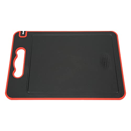 Fleisch-Auftau-Tablett, Schnelles Auftau-Tablett Zum Physikalischen Auftauen für die Küche zu Hause (Schwarz Rot) von AMONIDA