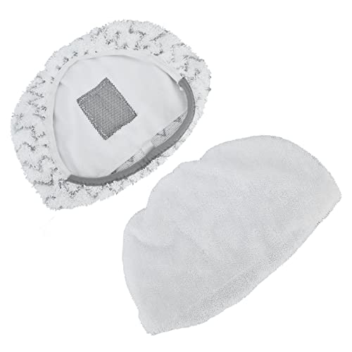 Wischmopp-Ersatz-Pad, starke Wasseraufnahme, praktisch, 2 Stück, Mikrofaser-Wischtuch für Zuhause und Wohnzimmer von AMONIDA